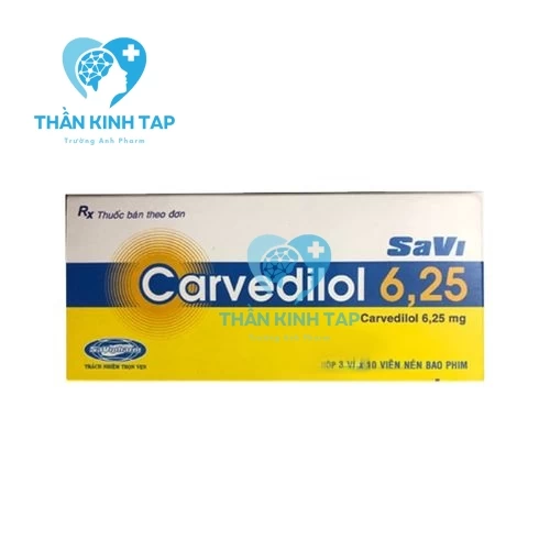 SaVi Carvedilol 6.25 - Carvedilol 6.25mg Savipharm