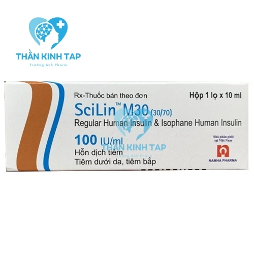 Scilin M30 (30/70) - Human Insulin 100IU/ml Bioton