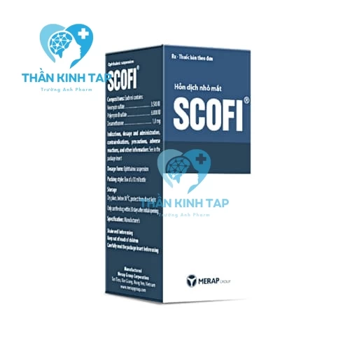 Scofi - Thuốc điều trị viêm mí mắt,viêm mũi của Merap