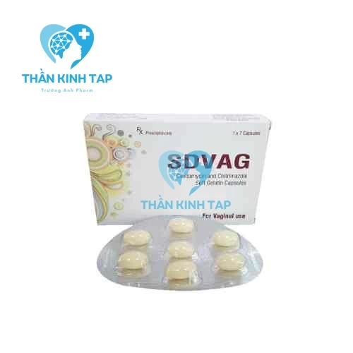 Sdvag - Viên đặt trị viêm âm đạo, viêm cổ tử cung