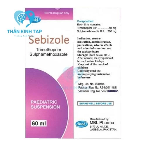 Sebizole - Thuốc điều trị nhiễm khuẩn do vi khuẩn