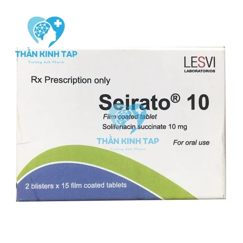 Seirato 10 - Thuốc điều trị tiểu són, tiểu nhiều lần