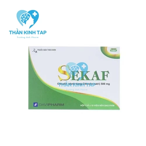 Sekaf 500mg Davipharm - Thuốc trị rối loạn mạch máu não