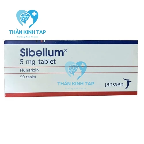 Sibelium 5mg Janssen - Thuốc điều trị dự phòng các cơn đau nửa đầu