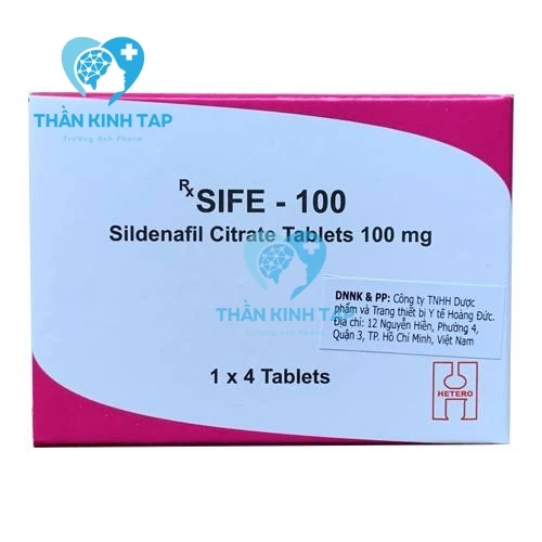 Sife 100mg - Sildenafil 100mg Hetero