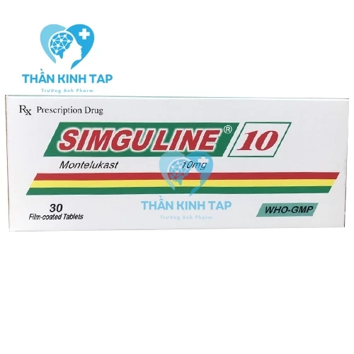 Simguline 10 - Thuốc điều trị viêm mũi dị ứng và mề đay