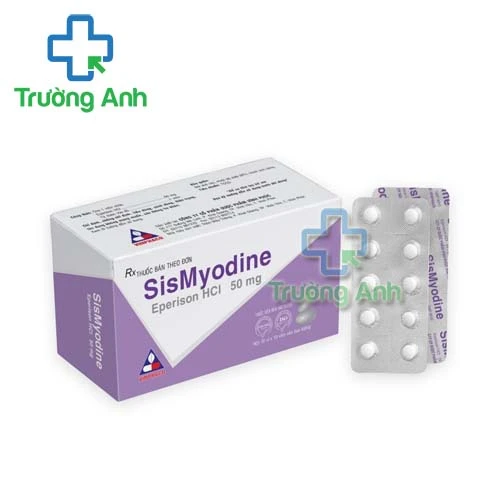 Sismyodine 50mg - Thuốc điều trị tăng trương lực cơ