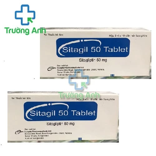 Sitagil 50 - Thuốc điều trị đái tháo đường tuýp 2 hiệu quả