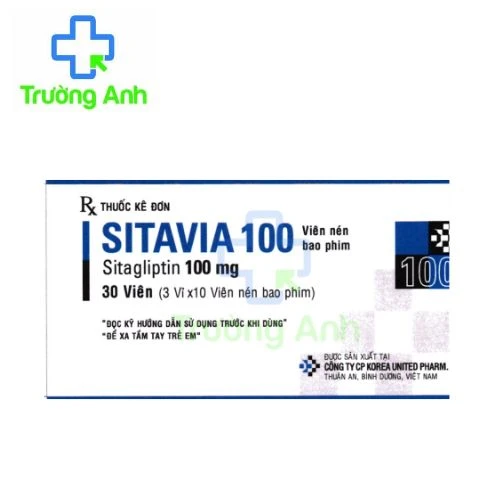 Sitavia 100 - Thuốc điều trị đái tháo đường týp 2