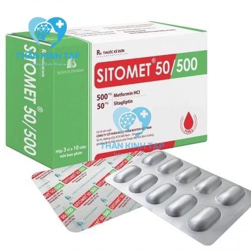 Sitomet 50/500 - Metformin 500mg Boston