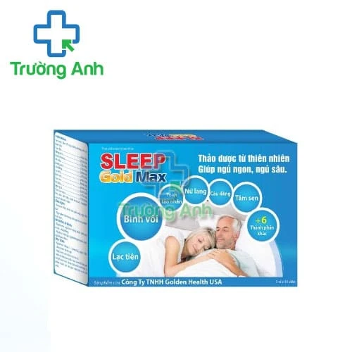 Sleep Gold Max - Hỗ trợ an thần, cải thiện tình trạng mất ngủ do suy nhược thần kinh