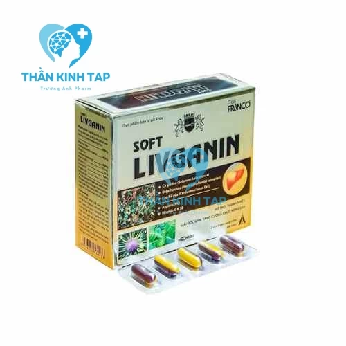 Soft Livganin - Bảo vệ gan, thanh nhiệt, hạ men gan