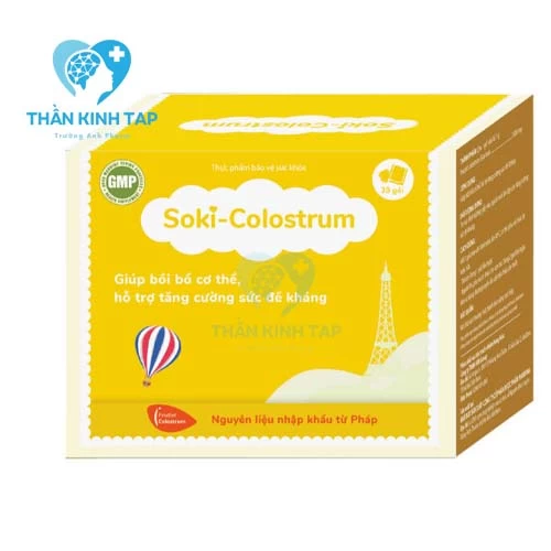 Soki Colostrum - Giúp cung cấp đề kháng tự nhiên