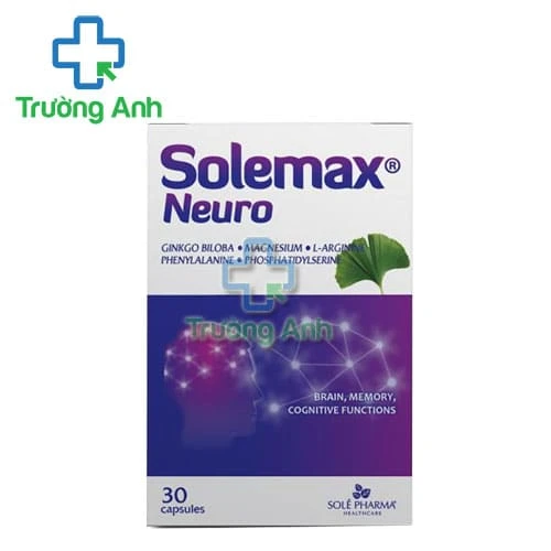 Solemax Neuro - Hỗ trợ tăng cường tuần hoàn máu não