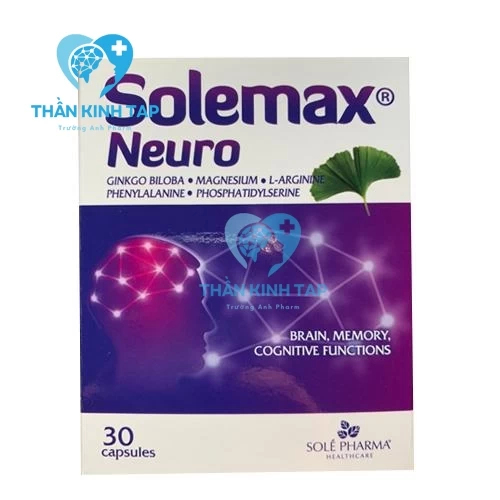 Solemax Neuro - Hỗ trợ tăng cường tuần hoàn máu não