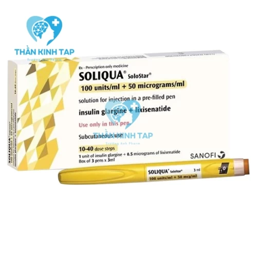 Soliqua Solostar - Thuốc điều trị đái tháo đường type 1