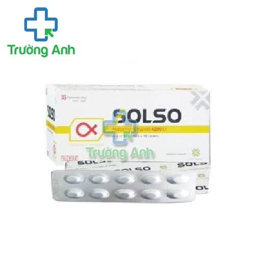 Solso - Thuốc điều trị phù nề sau, giúp kháng viêm