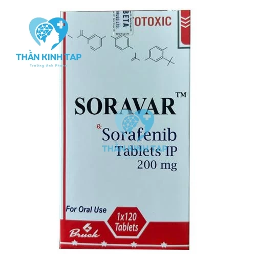 Soravar - THuốc điều trị ung thư biểu mô tế bào gan, thận