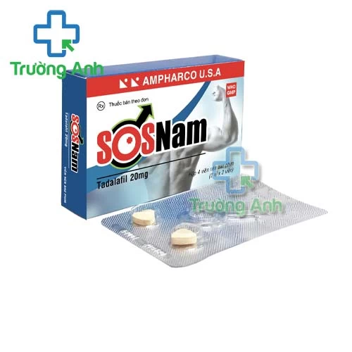 SOSnam - Thuốc điều trị rối loạn cương dương cho nam giới