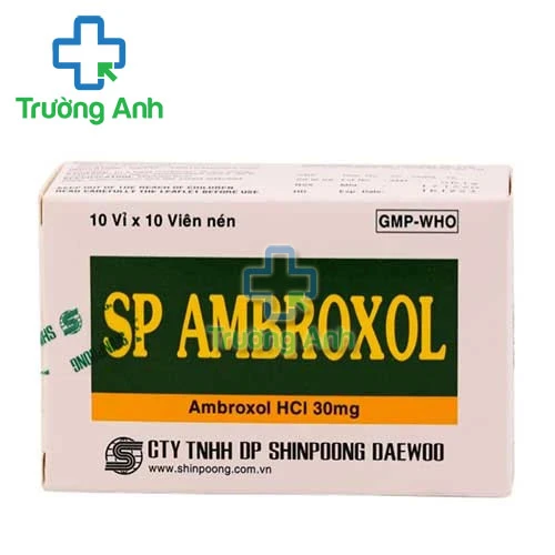 SP Ambroxol - Thuốc điều trị hen, viêm phế quản