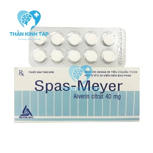 Spas-Meyer - Thuốc chống co thắt cơ trơn đường tiêu hóa