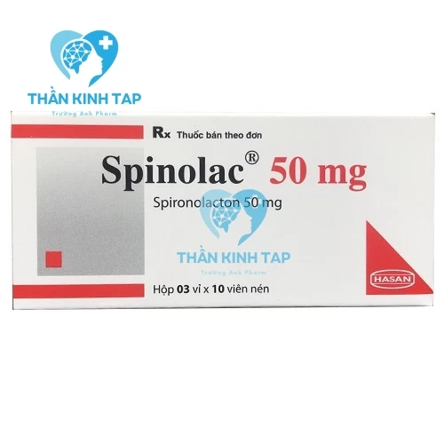 Spinolac 50mg - Thuốc điều trị tăng huyết áp