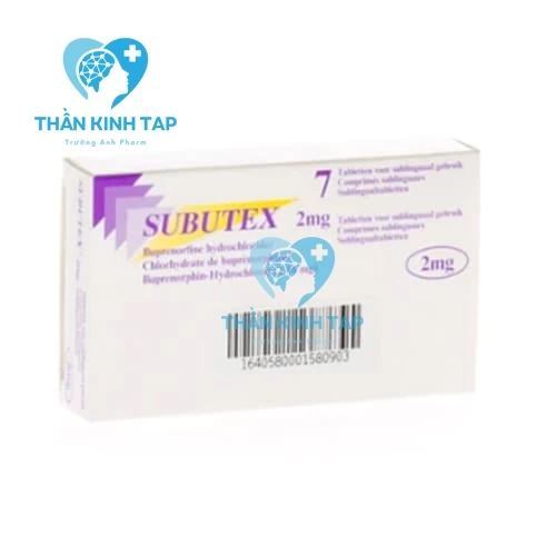 Subutex 2mg Schering Plough