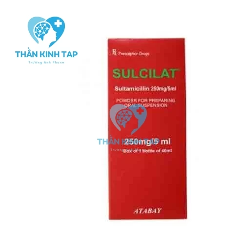 Sulcilat 250mg/5ml - Thuốc điều trị các vấn đề nhiễm khuẩn