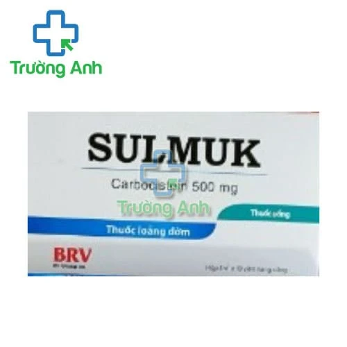 Sulmuk - Thuốc điều trị viêm nhiễm đường hô hấp