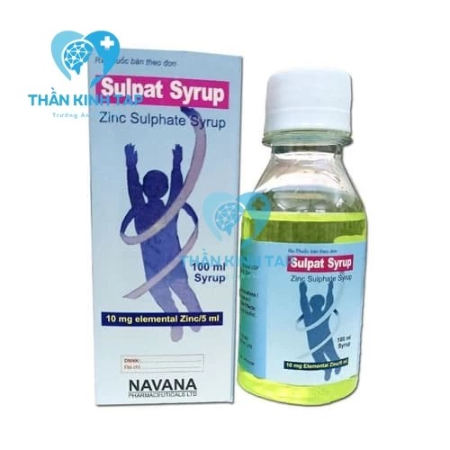 Sulpat Syrup - Thuốc điều trị tiêu chảy và thiếu kẽm