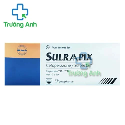 Sulraapix 2g - Thuốc điều trị nhiễm trùng đường hô hấp