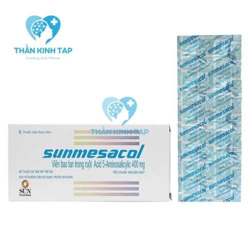 Sunmesacol - Thuốc điều trị viêm loét đại tràng và bệnh Crohn