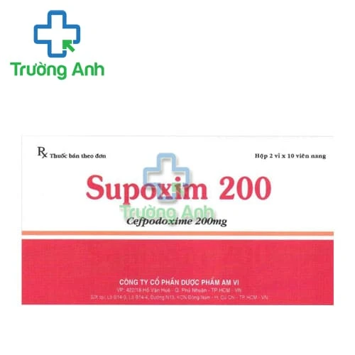 Supoxim 200 - Thuốc điều trị bệnh nhiễm khuẩn