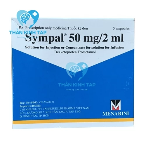 Sympal 50mg/2ml - Dexketoprofen tiêm Menarini