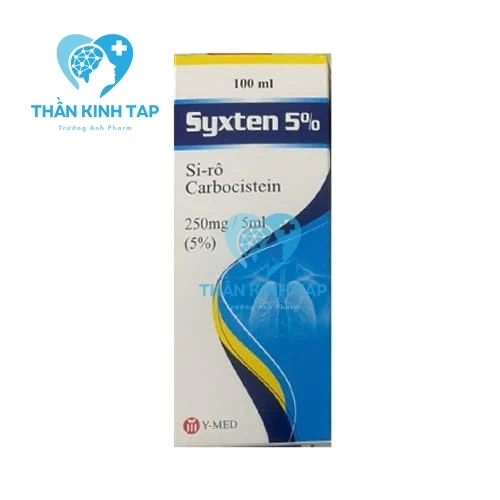 Syxten 5% - Điều trị các rối loạn về tiết dịch đường hô hấp