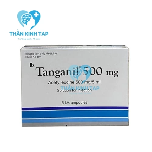 Tanganil 500mg/5ml (Tiêm) Pierre Fabre - Thuốc điều trị các cơn chóng mặt