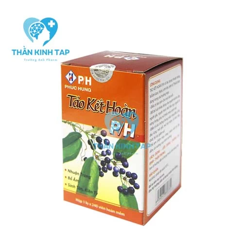 Táo kết hoàn P/H - Thuốc điều trị táo bón cho mọi lứa tuổi