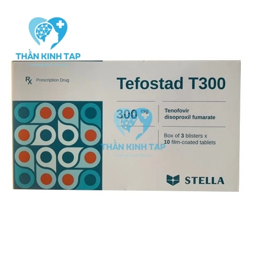 Tefostad T300 - Thuốc phòng và điều trị nhiễm HIV