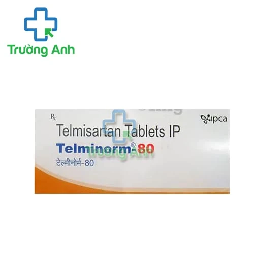 Telminorm-80 - Thuốc điều trị tăng huyết áp của Ấn Độ