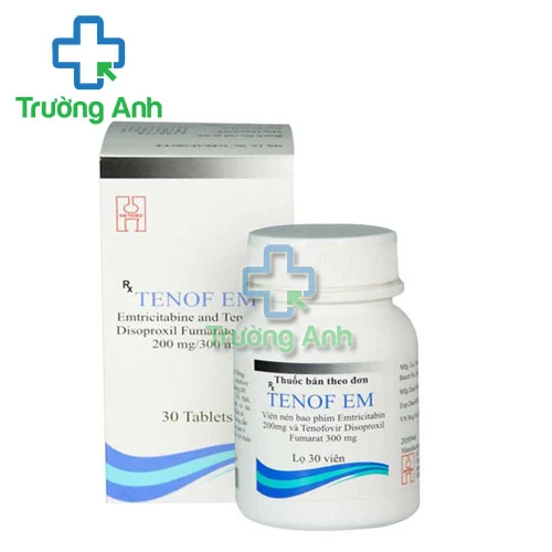 Tenof EM - Thuốc điều trị viêm gan B, dự phòng phơi nhiễm HIV