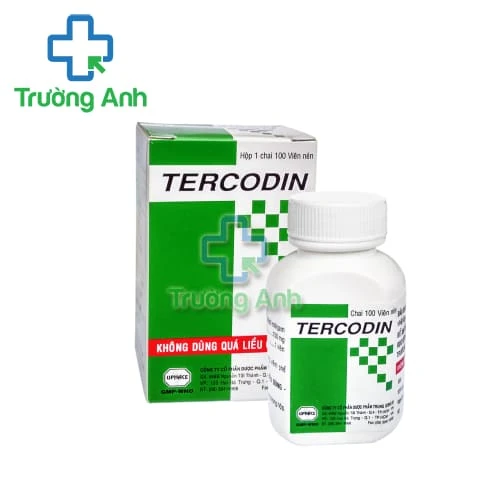 Tercodin - Thuốc điều trị ho, long đờm hiệu quả