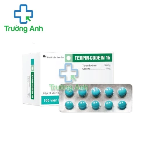 Terpin-codein 15 - Thuốc điều trị ho, long đờm hiệu quả