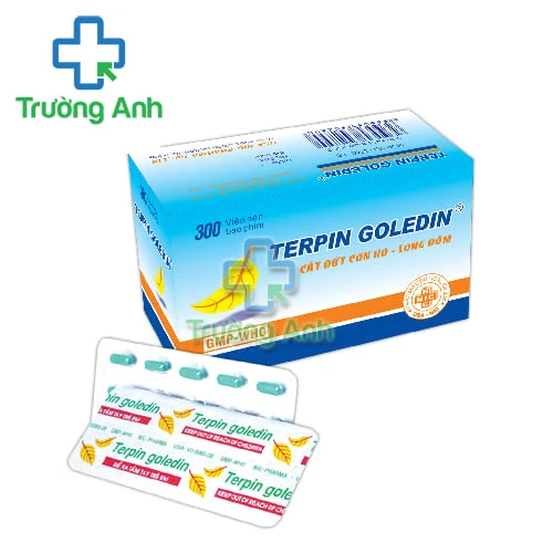 Terpin goledin - Thuốc giảm ho, long đờm hiệu quả