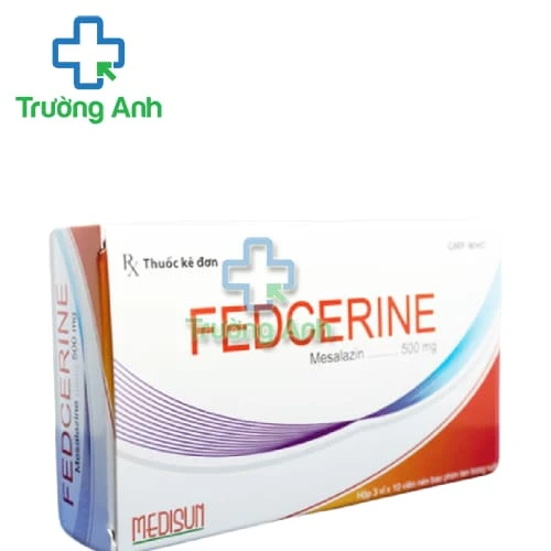 Fedcerine - Thuốc điều trị viêm loét đại tràng của Medisun