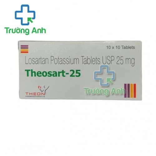 Theosart-25 - Thuốc điều trị tăng huyết áp vô căn hiệu quả