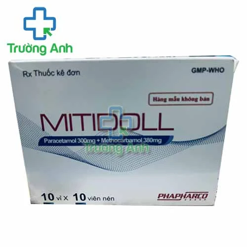 Mitidoll - Thuốc giảm đau do co thắt cơ xương