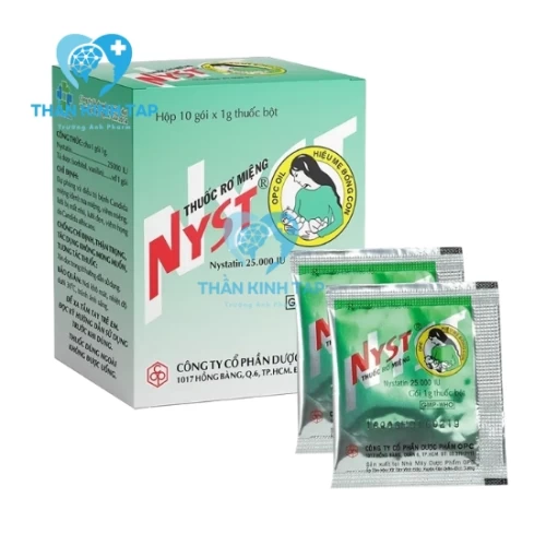 Thuốc rơ miệng Nyst - Thuốc rơ lưỡi cho trẻ sơ sinh