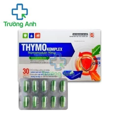 Thymokomplex Diamond Pháp - Viên uống hỗ trợ tăng cường đề kháng