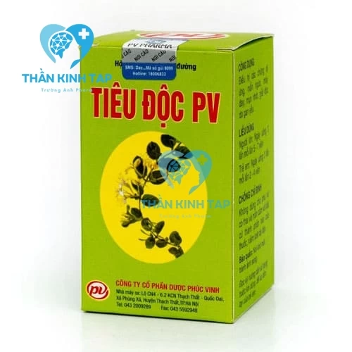 Tiêu độc PV - Thuốc điều trị mẩn ngứa, mề đay, dị ứng