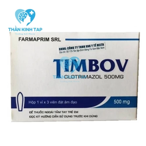 Timbov - Clotrimazol 500mg Farmaprim